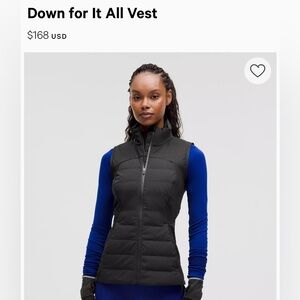 LULULEMON Down for It All Vest